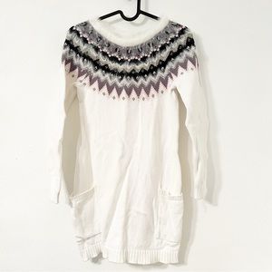 Gymboree Fair Isle Sweater Dress-Size- Large(10-12)